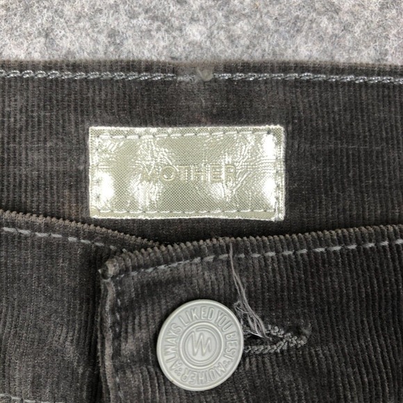 Mother Womens Easy A Skirt Gray Corduroy Size 26 Altered Into Mini Skirt* - Picture 4 of 13